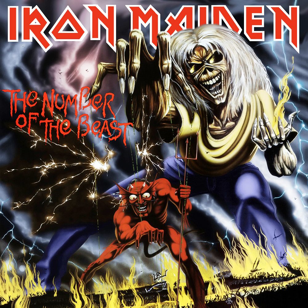 Iron Maiden Number of the Beast Cover art